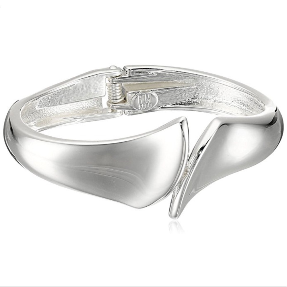 Roberto Morris Womens Bypass Hinge Bangle Bracelet
